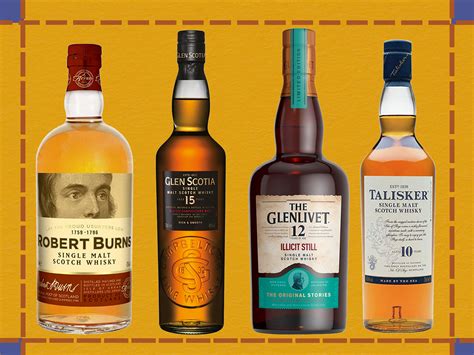 popular single malt whisky brands.